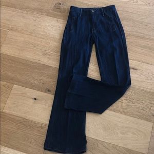 Mother Demin, high waste flair